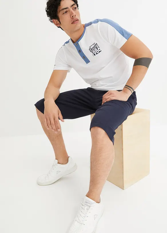 Bermuda long en molleton, bonprix