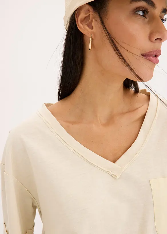 T-shirt oversize 100% coton, bonprix