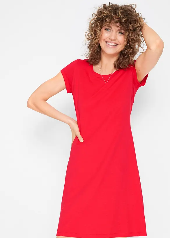 Robe en jersey 100% coton, bonprix