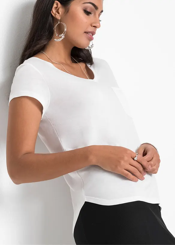 T-shirt en viscose douce, bonprix