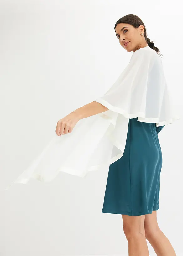 Étole avec bordure en satin, bonprix