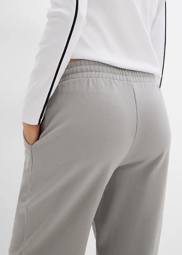 Pantalon en molleton 100% coton, bonprix