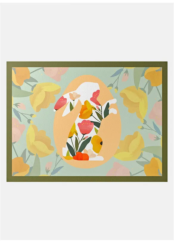 Paillasson &agrave; motif de P&acirc;ques, bonprix