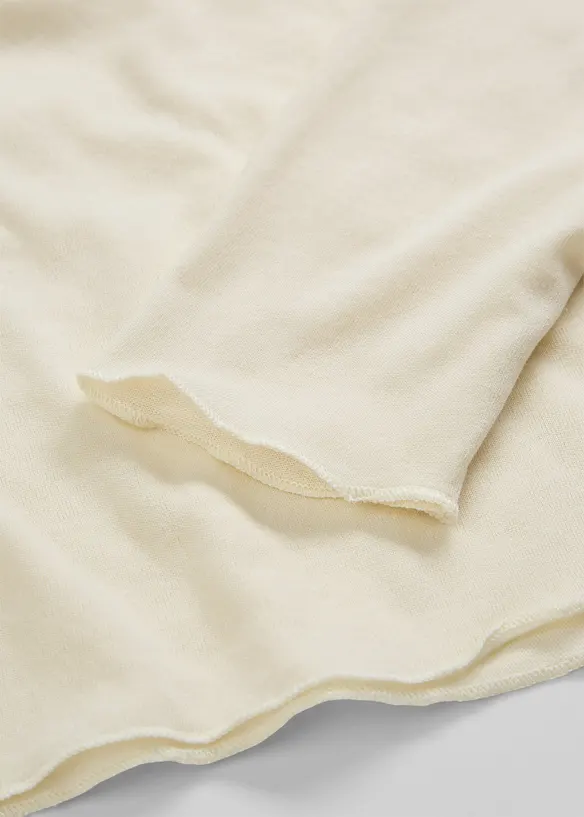 T-shirt manches longues en mati&egrave;re douce, bonprix