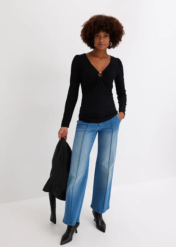 T-shirt manches longues, bonprix