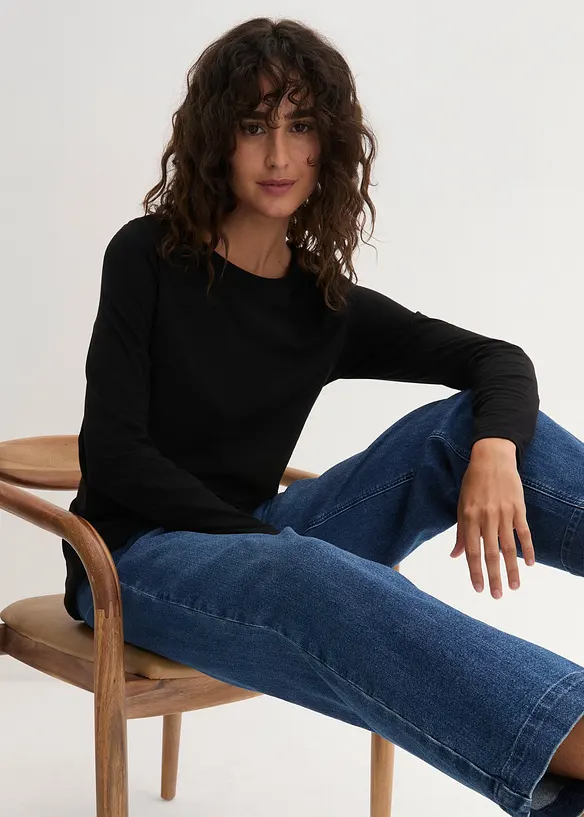 T-shirt manches longues, bonprix