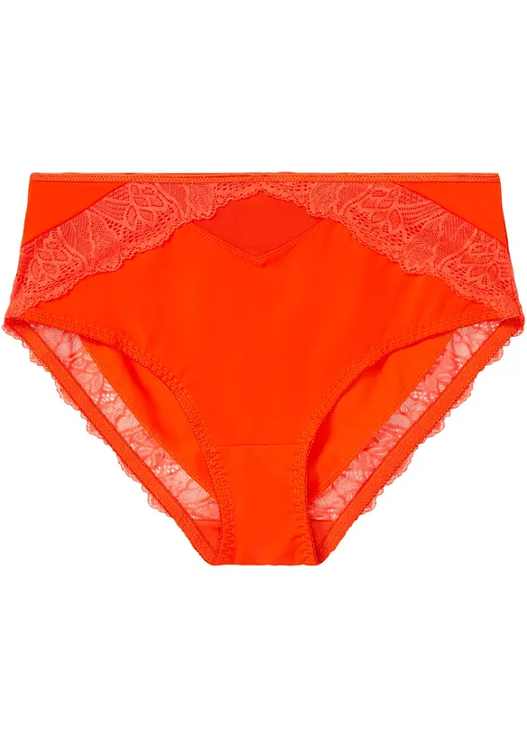 Slip Maxi avec dentelle d&eacute;licate, bonprix