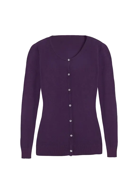 Gilet ajusté en fine maille, bonprix