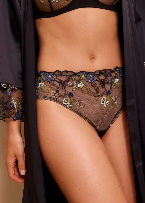 Slip brésilien brodé, bonprix