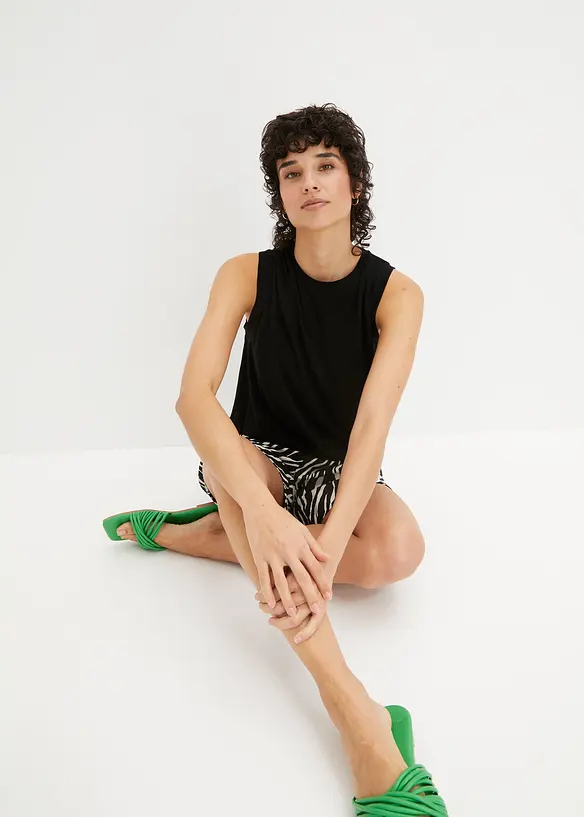 T-shirt avec drap&eacute;, bonprix