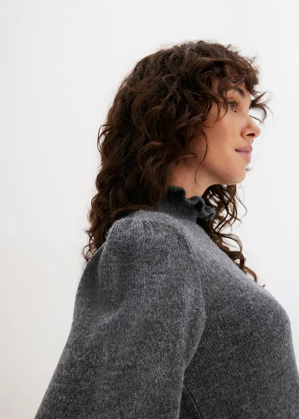 Pull col roulé, bonprix