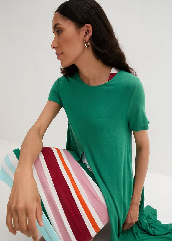 Robe en jersey viscose extensible, bonprix