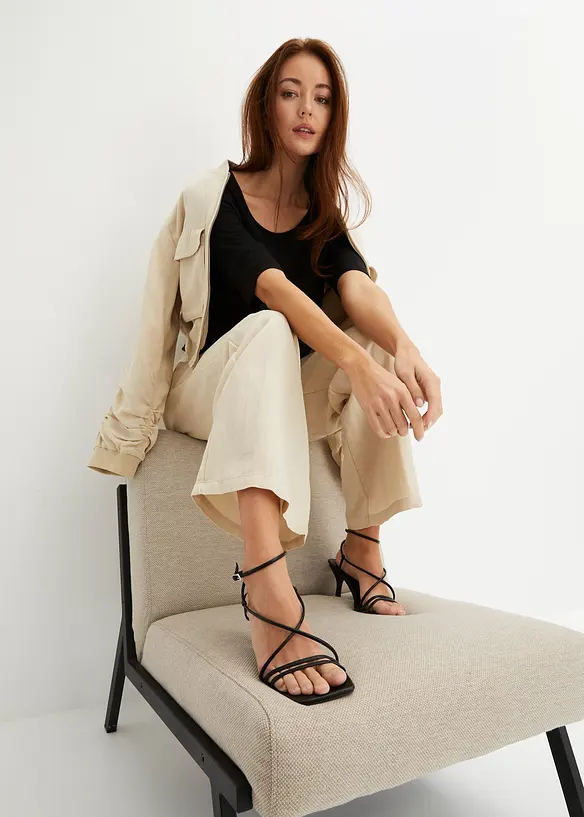 T-shirt doux en viscose extensible, bonprix