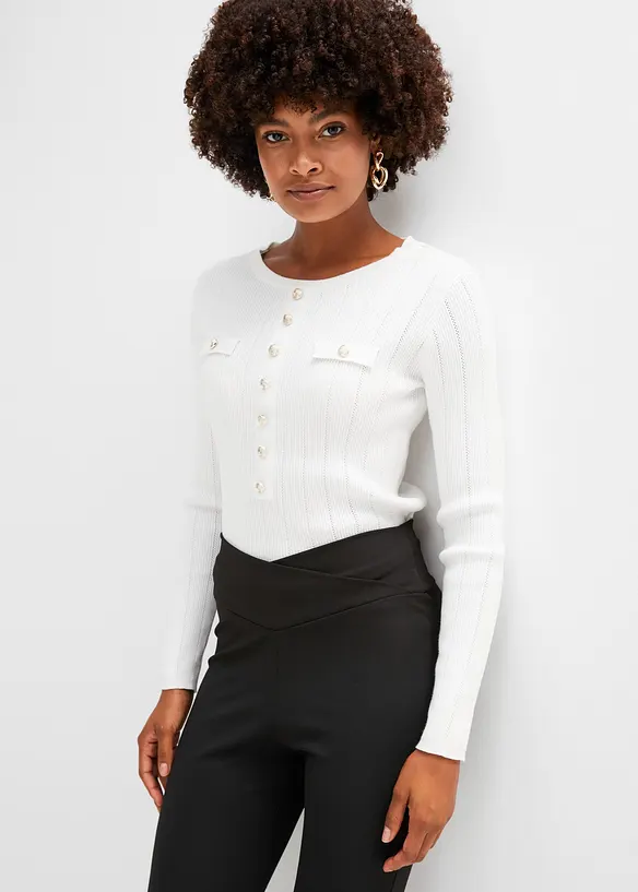 Pantalon &eacute;vas&eacute;, BODYFLIRT boutique