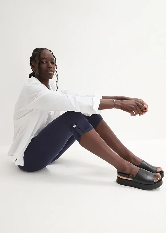 Legging 3/4 en coton, bonprix