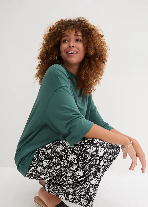 Léger sweat oversize, bonprix