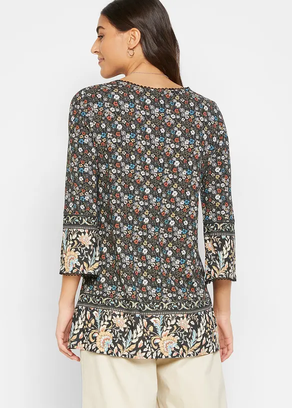 T-shirt long, bonprix