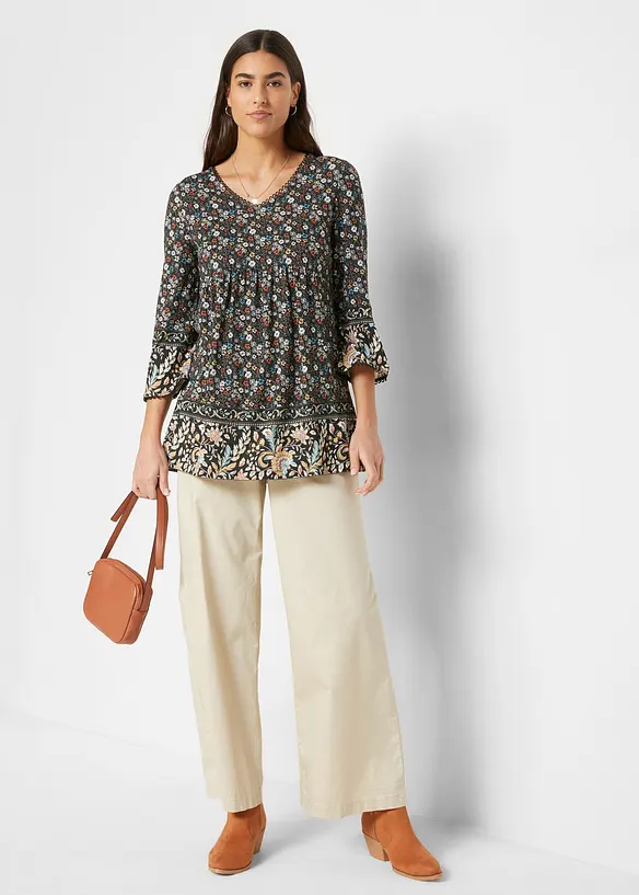 T-shirt long, bonprix