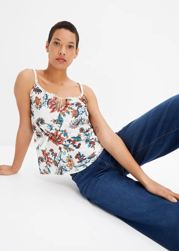 Top &agrave; imprim&eacute;, bonprix