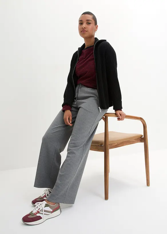 Pantalon de tailleur en viscose mélangée, bonprix
