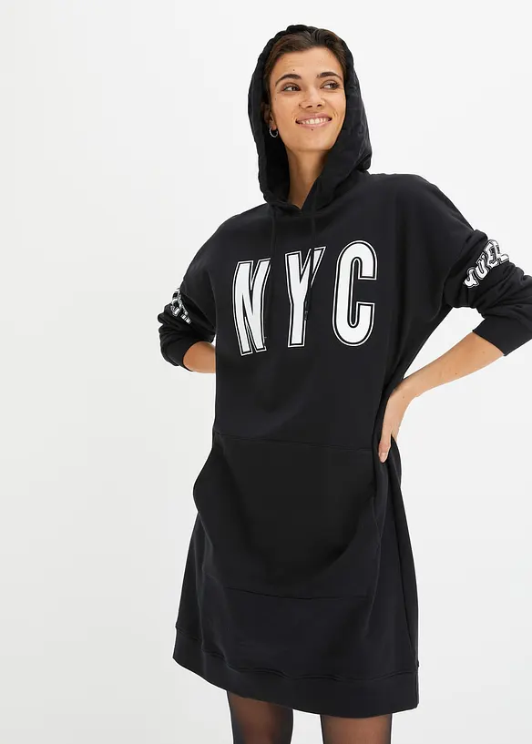 Robe en molleton 100% coton, bonprix