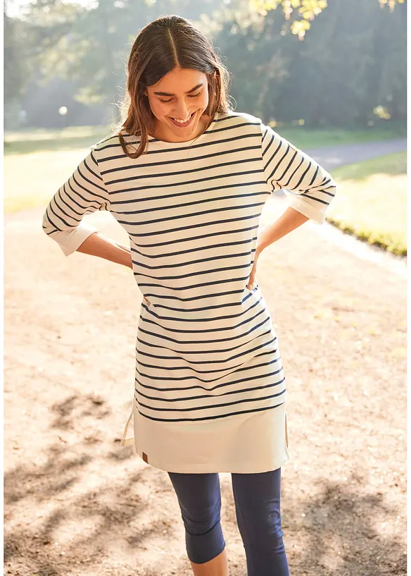 Robe en molleton 100% coton, bonprix