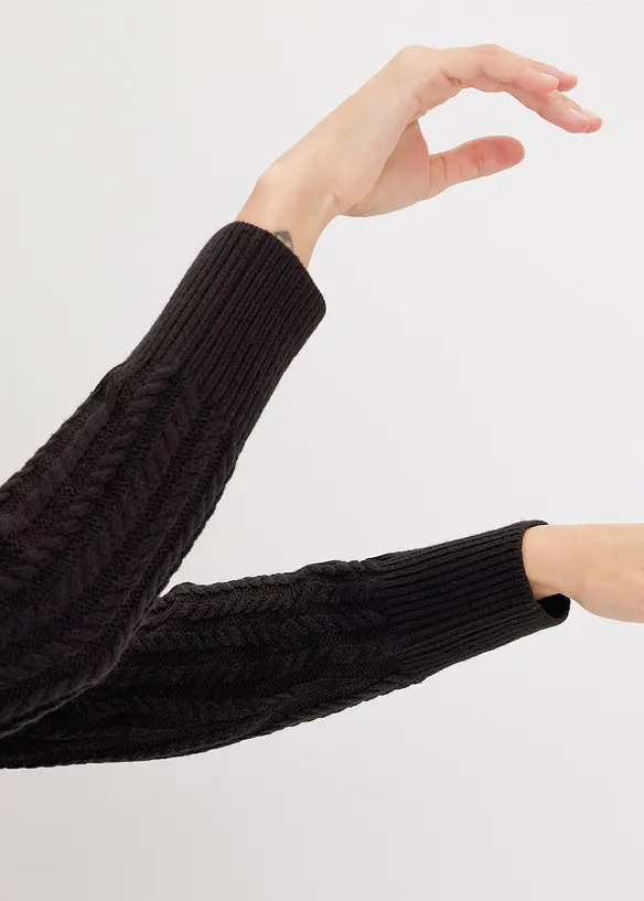 Robe en maille, bonprix