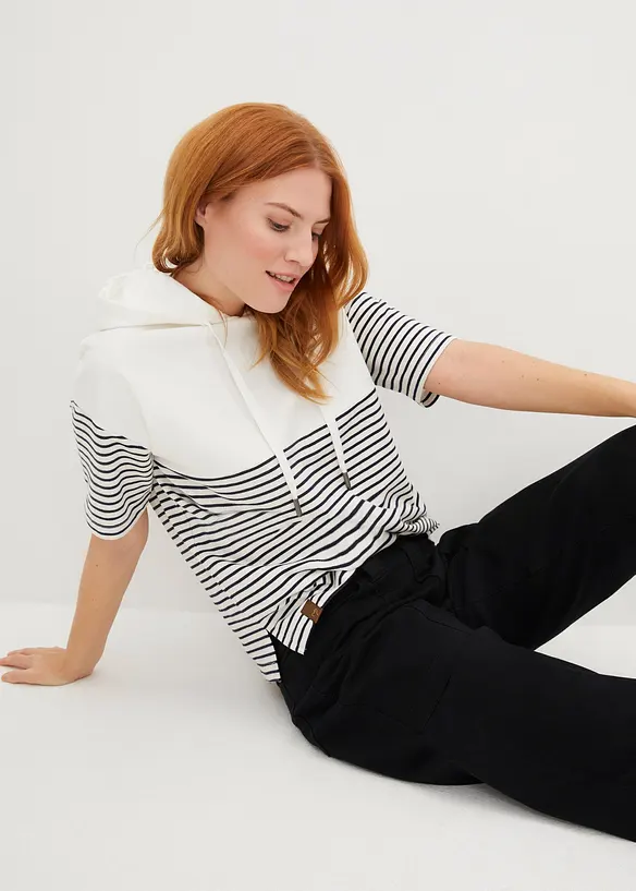 Sweat-shirt à capuche, bonprix