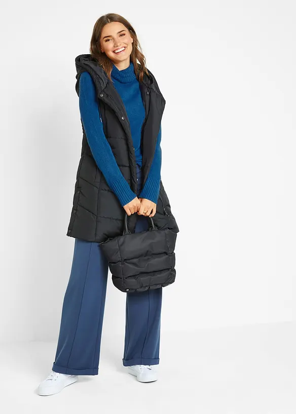 Pull col roulé basique, bonprix