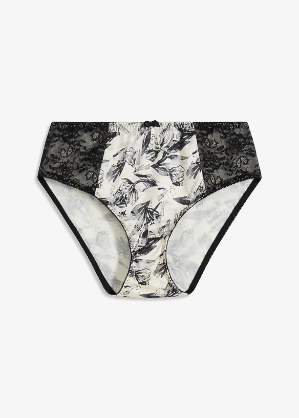 Slip Maxi avec matière brillante, bonprix