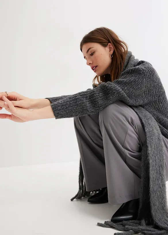 Pull doux en grosse maille, bonprix