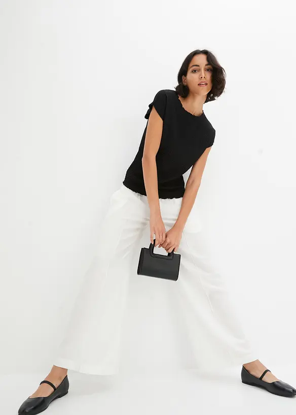 Top en cr&ecirc;pe l&eacute;ger, bonprix