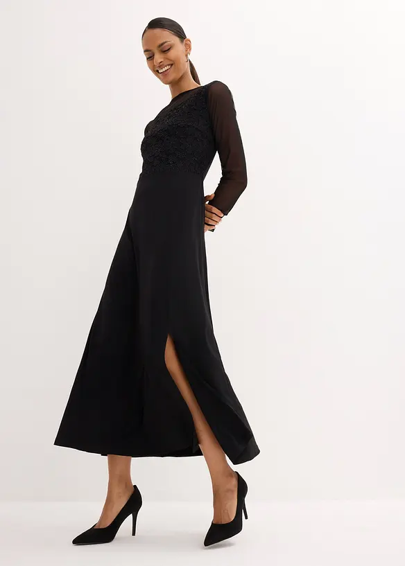 Robe de soirée avec dentelle, bonprix