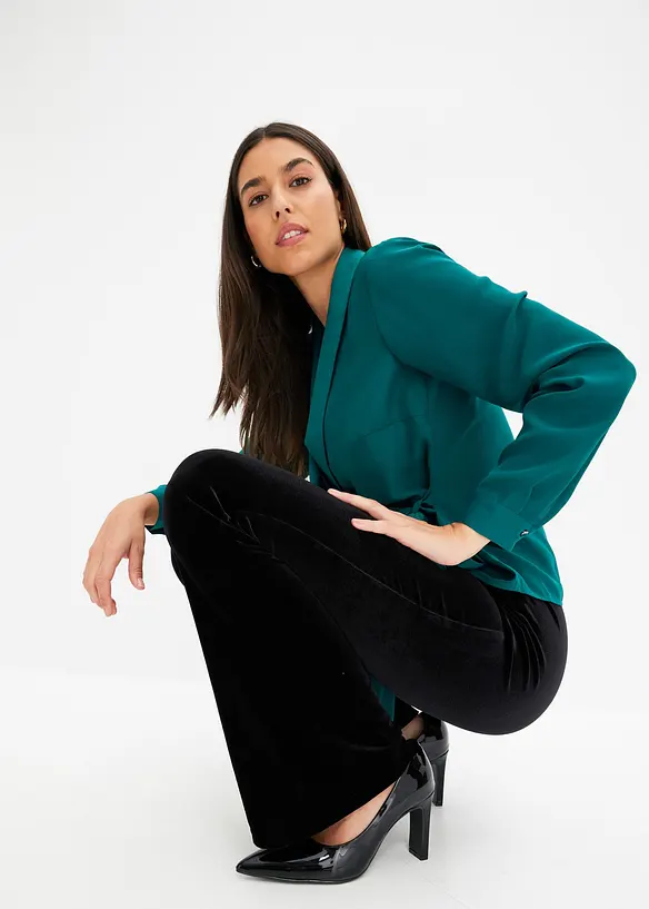 Legging en velours doux, bonprix