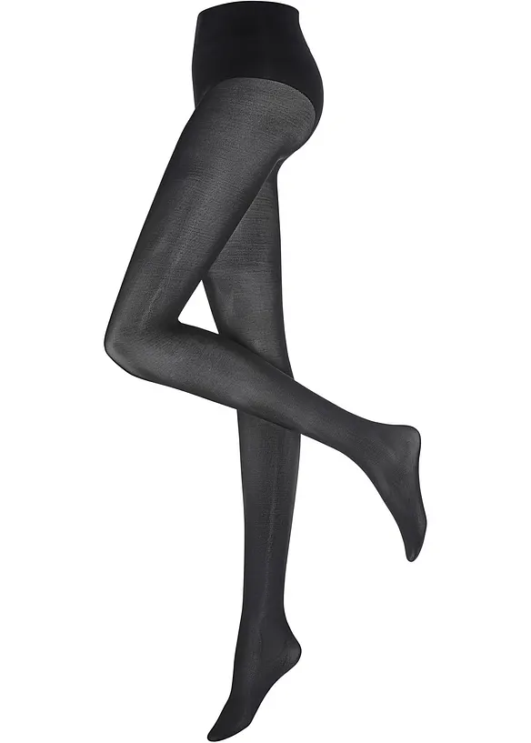 Collant sculptant 50den avec ceinture confortable, bonprix