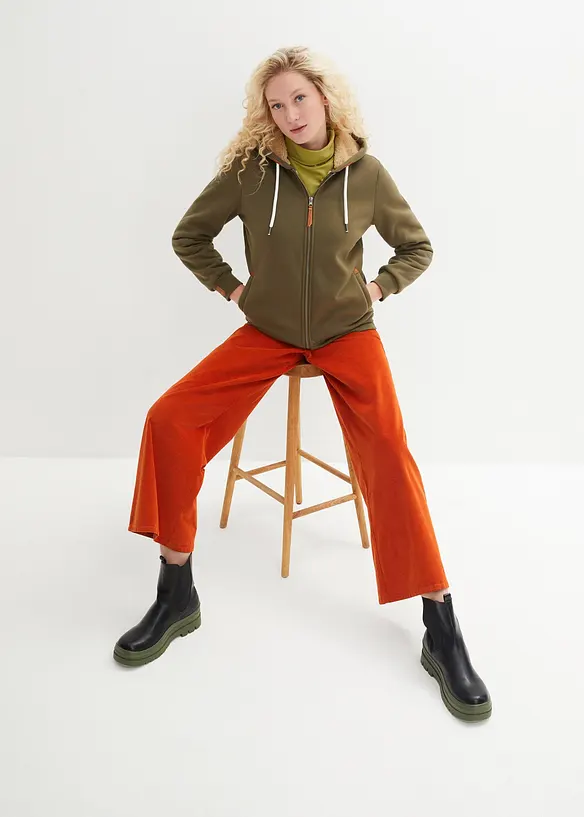 T-shirt manches longues coton, bonprix