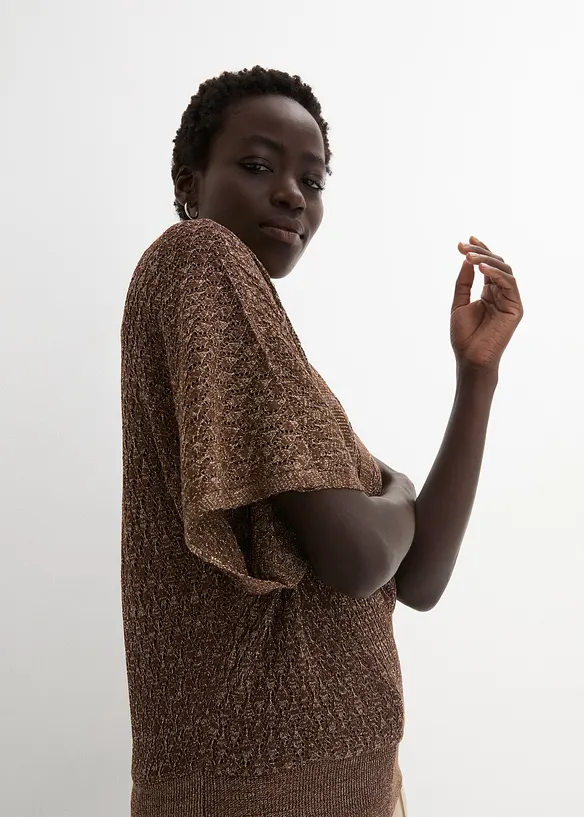 Pull ajour&eacute;, bonprix