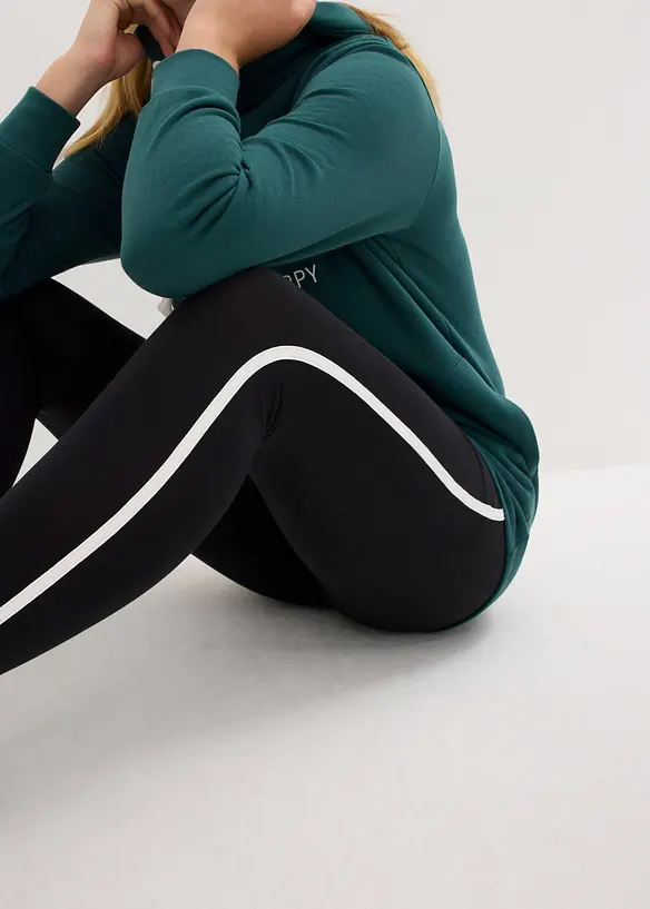 Ensemble de jogging avec sweat long et legging (2 pces), bonprix