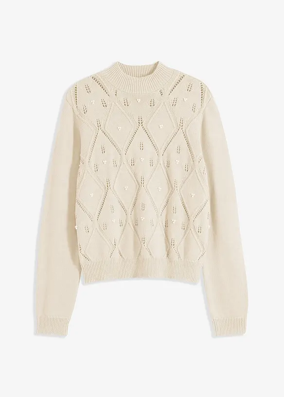 Pull ajouré, bonprix