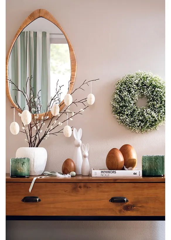 Lot de 2 lapins d&eacute;co, bonprix