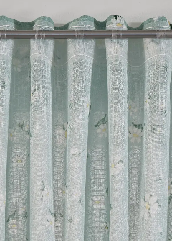 Panneau (1 pce.) à motif floral contenant du polyester recyclé, bonprix