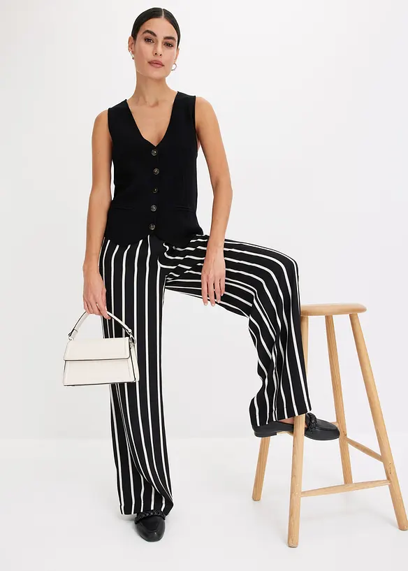 Gilet sans manches en maille, bonprix