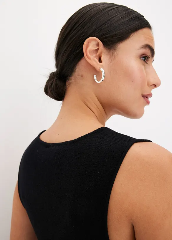 Gilet sans manches en maille, bonprix