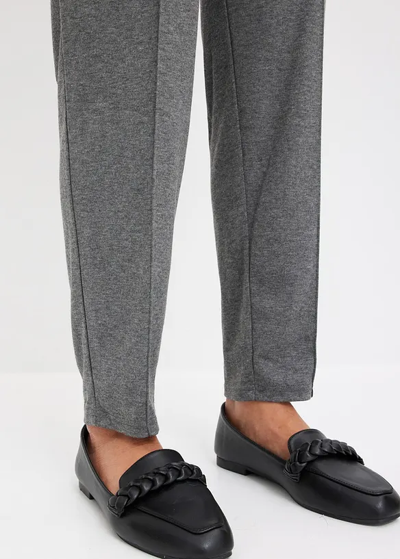 Pantalon &eacute;lastiqu&eacute; avec passepoils devant, bonprix