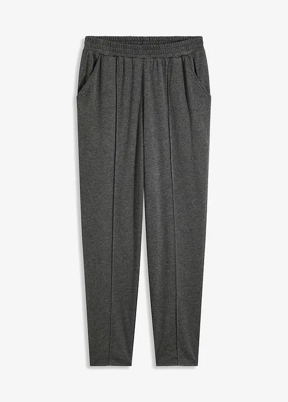 Pantalon &eacute;lastiqu&eacute; avec passepoils devant, bonprix