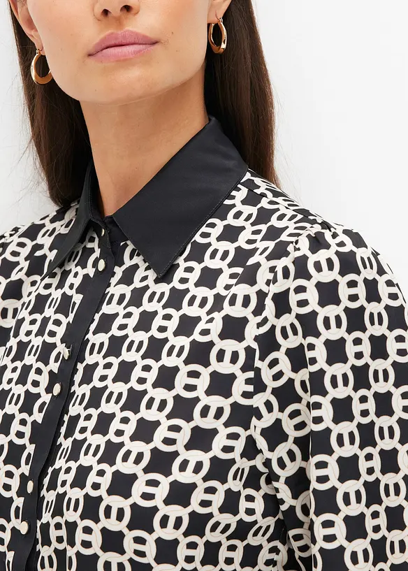 Chemisier en satin, bonprix