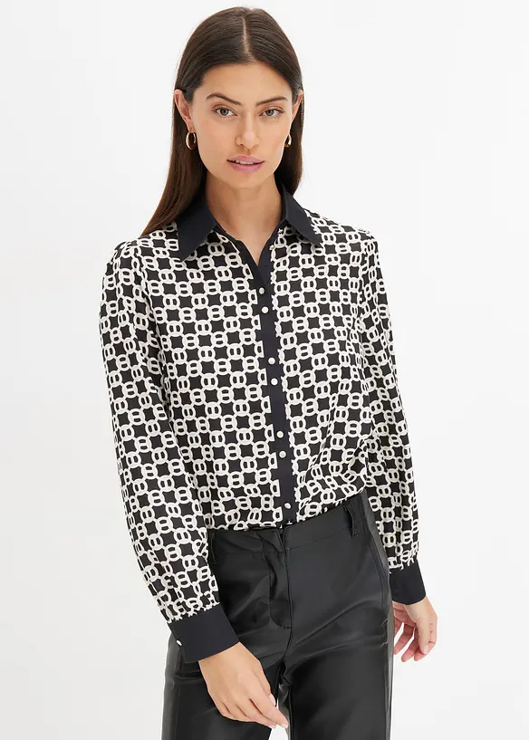 Chemisier en satin, bonprix