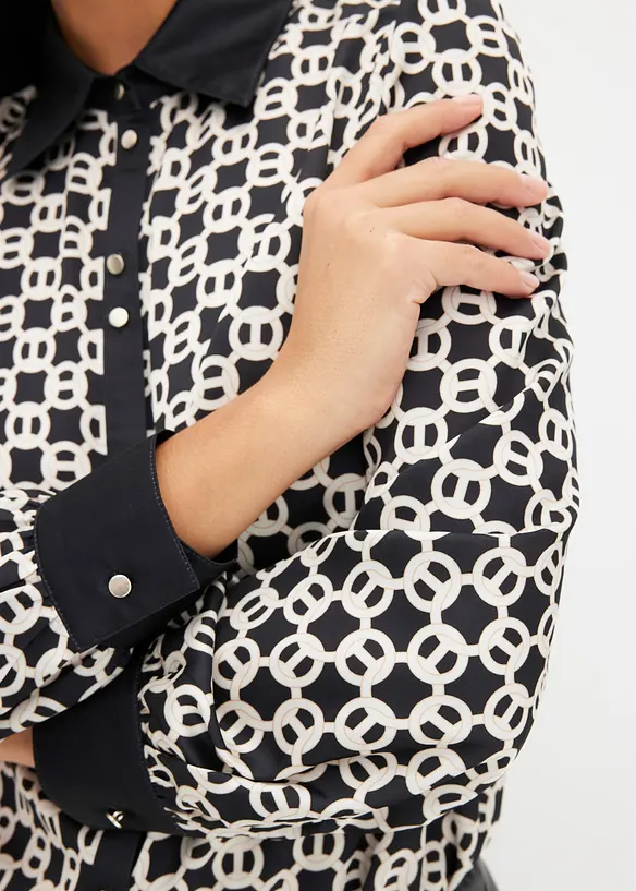 Chemisier en satin, bonprix