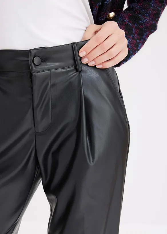 Pantalon enduit, bonprix