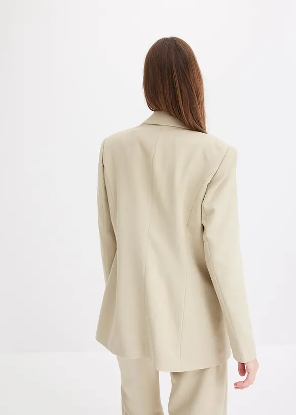 Blazer &agrave; doublure ray&eacute;e, bonprix